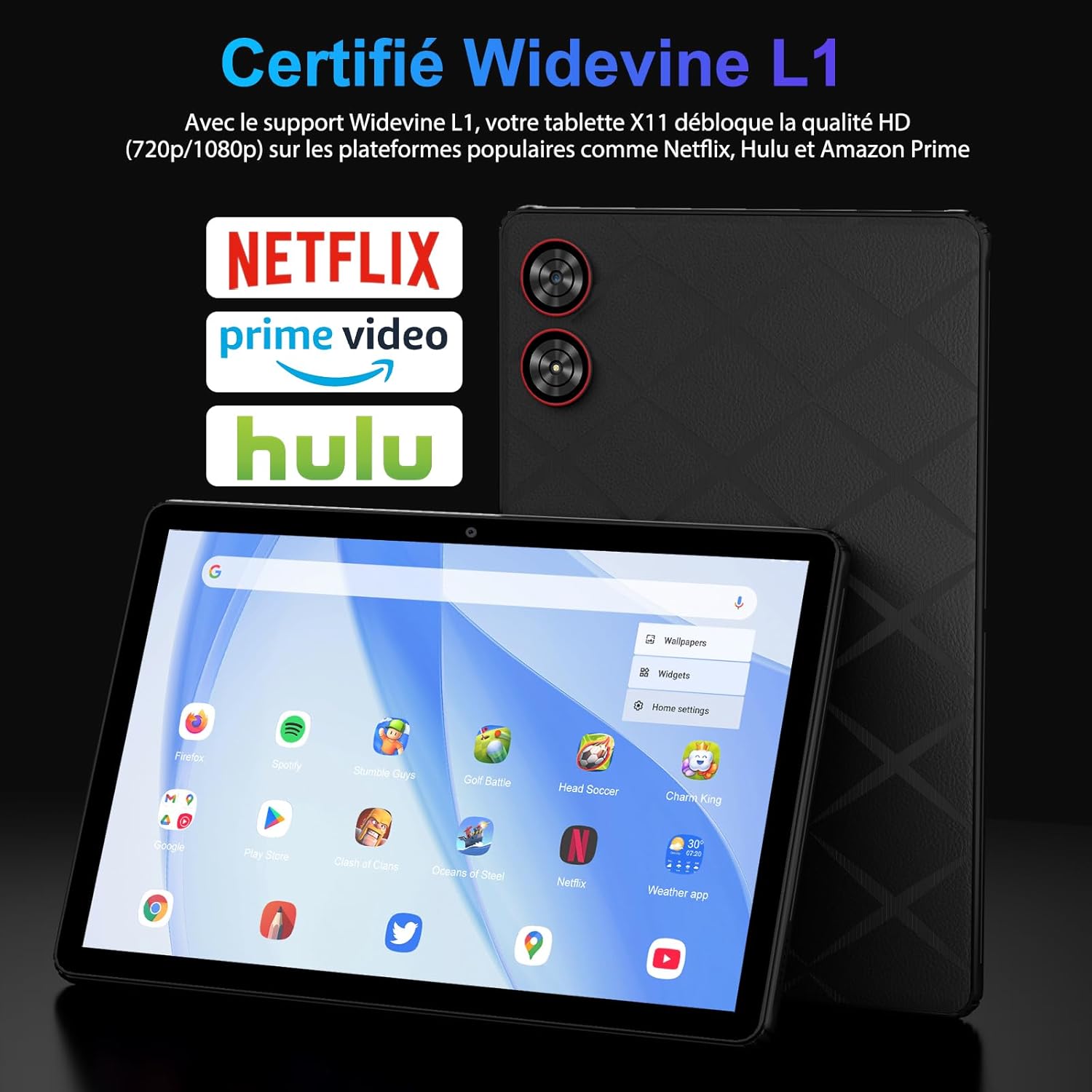 MAXLEGEN tablet Widevine L1 certification