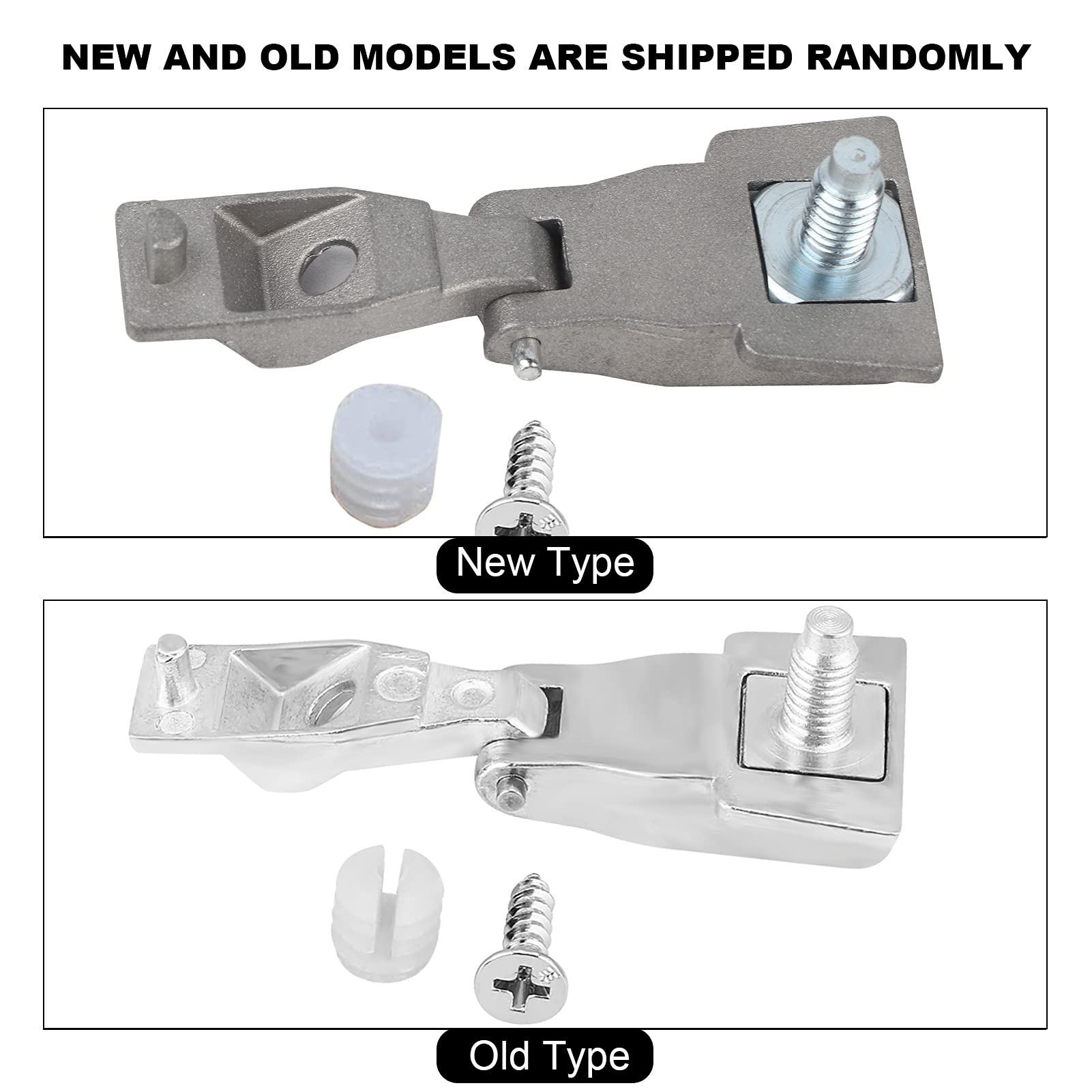 VHEUHZ Kit De Réparation Poignée De Porte Extérieure Charnière De Poignée De Porte Compatible Avec Fiat 500 Alfa 147 51964555 51939041 519645