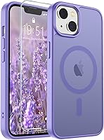 Vista 389 de SUPFINE - Funda magnética para iPhone 11, apta para MagSafe (protección contra caídas de grado militar, 10 pies), delgada, translúcida, a prueba