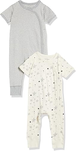 Paquete de 2 mamelucos unisex para bebés