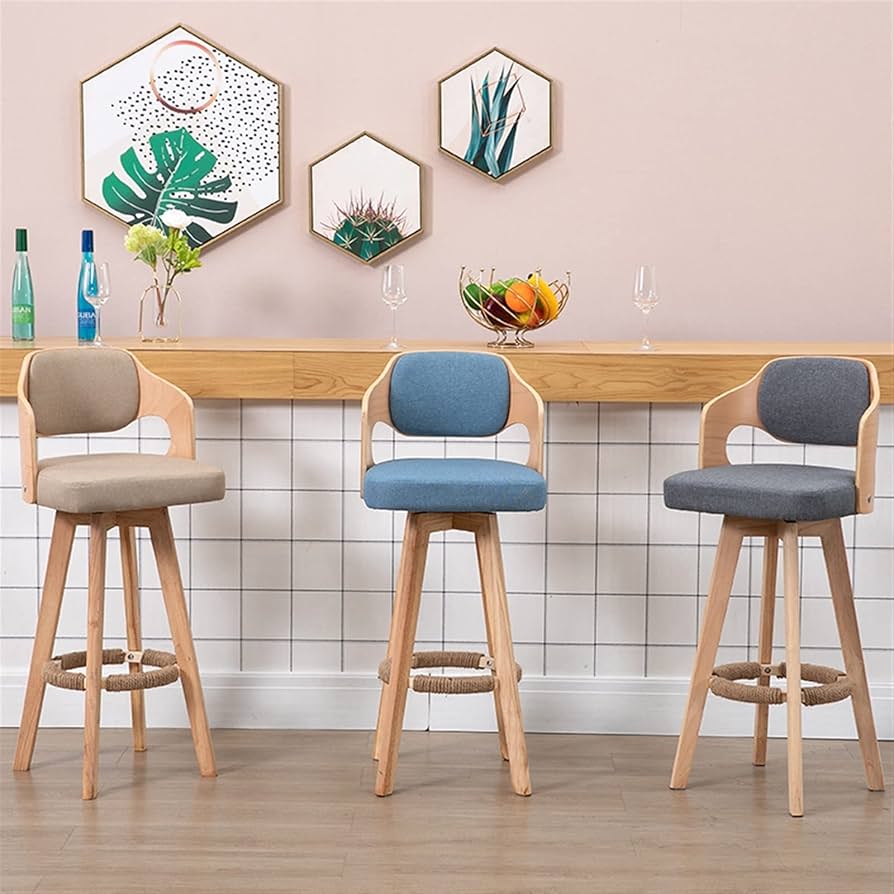 Amazon｜バースツール 76 センチメートル/29.92 インチ木製