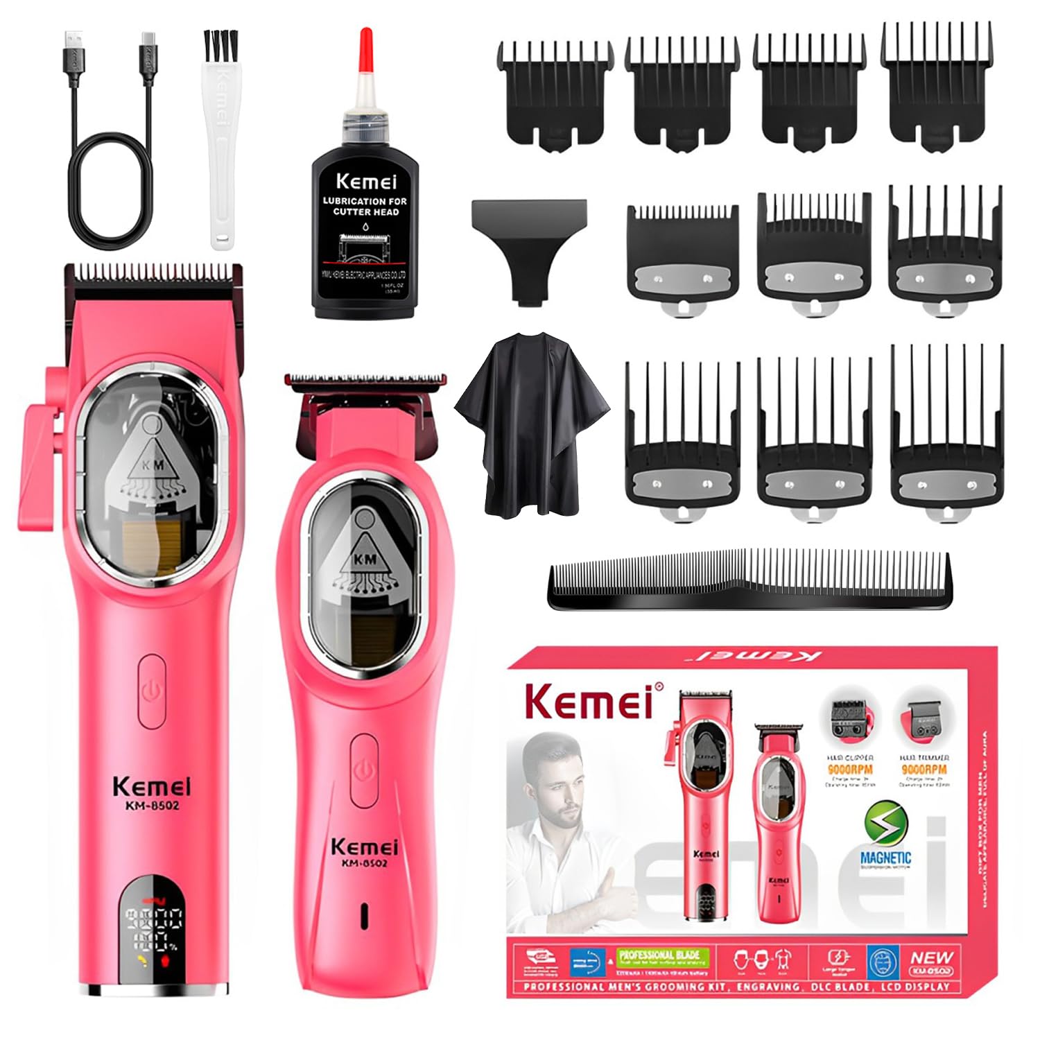 Amazon.com: KEMEI Hair Clipper and Trimmer Set Professional