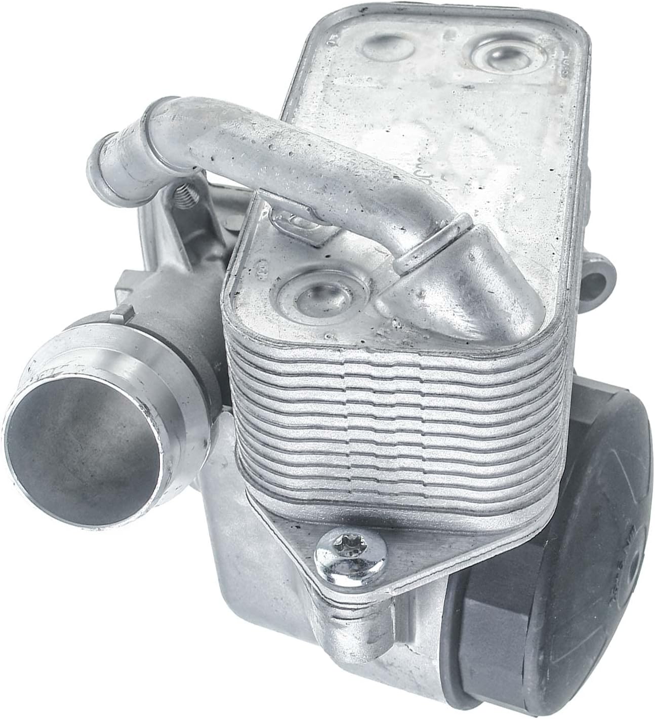 A-Premium Engine Oil Cooler Filter Housing Assembly Compatible with BMW 328i, 528i/528i xDrive, X1, X3, with Oil Cooler Filter & Gasket