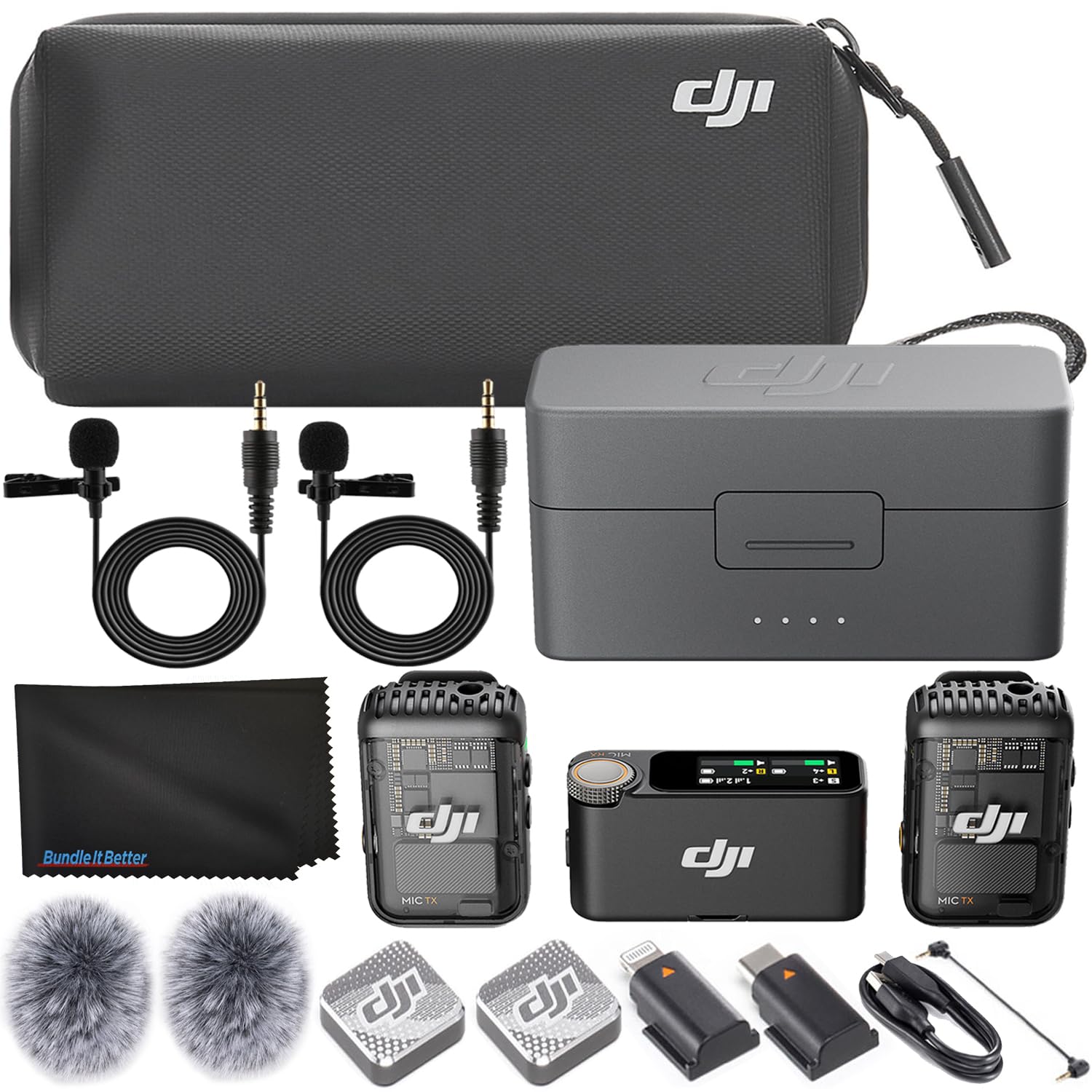 Amazon.com: DJI Mic 2 (2 TX + 1 RX + Charging Case), Wireless
