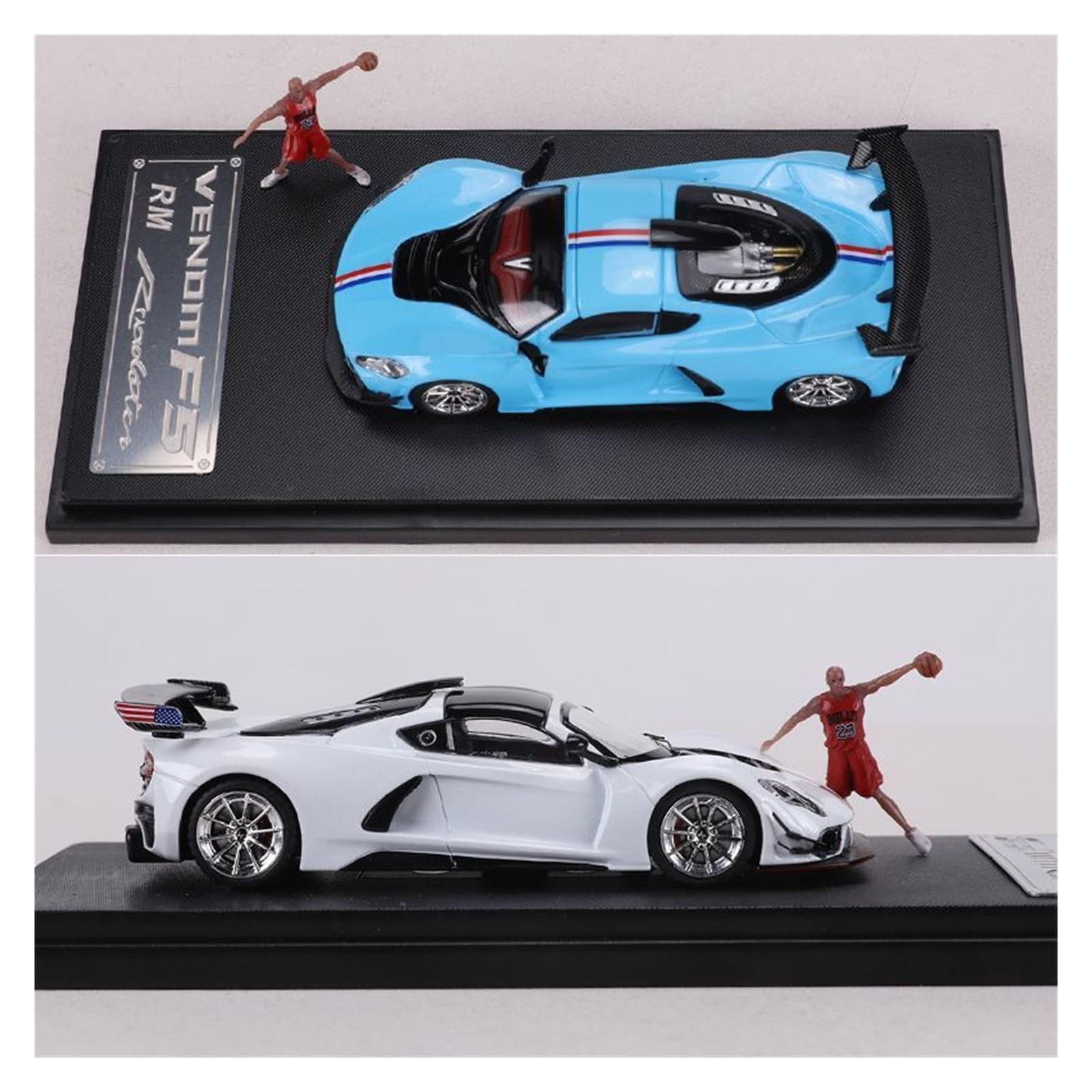 Metallo Scala Replica 1 64 Per Hennessey Venom F5 Modello Di Auto In Lega Veicolo Hobby Collezione Ornamenti Da Tavolo Hobby Veicoli Giochi Set(Purple)