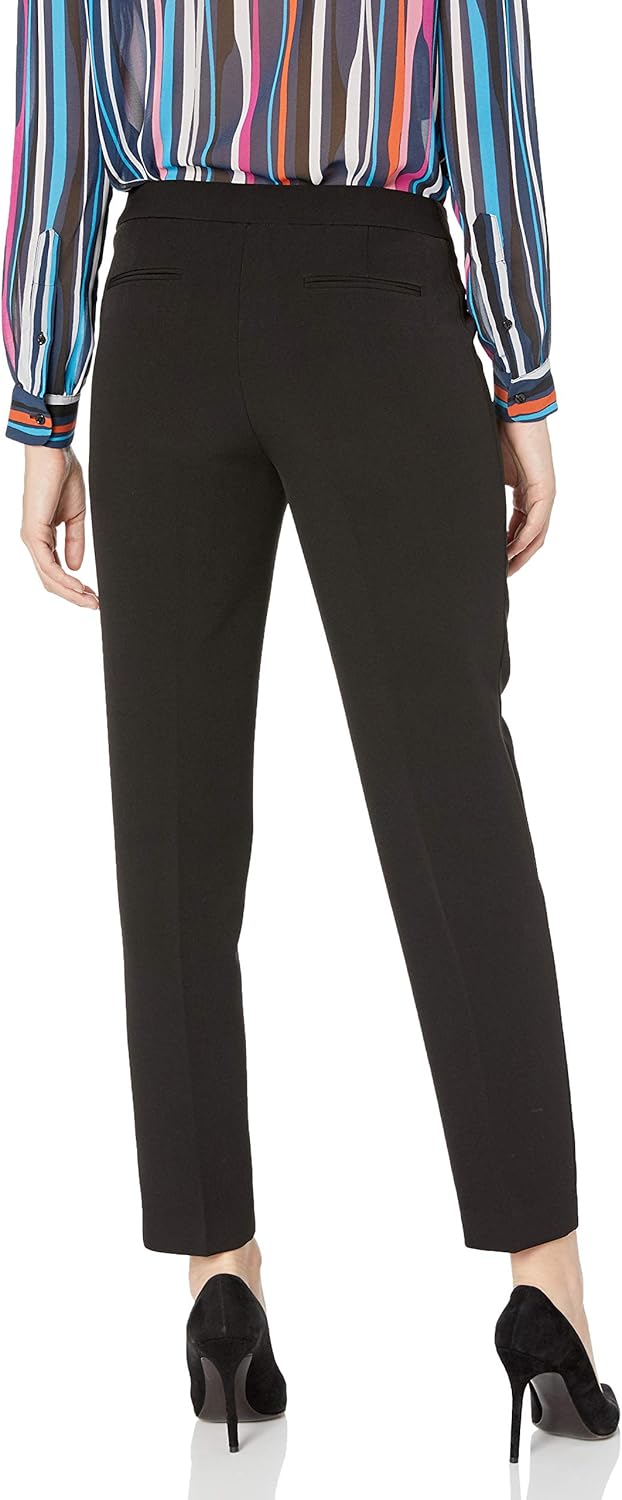 AK Anne Klein Women's Canvas Wide Leg Pant - Image 2