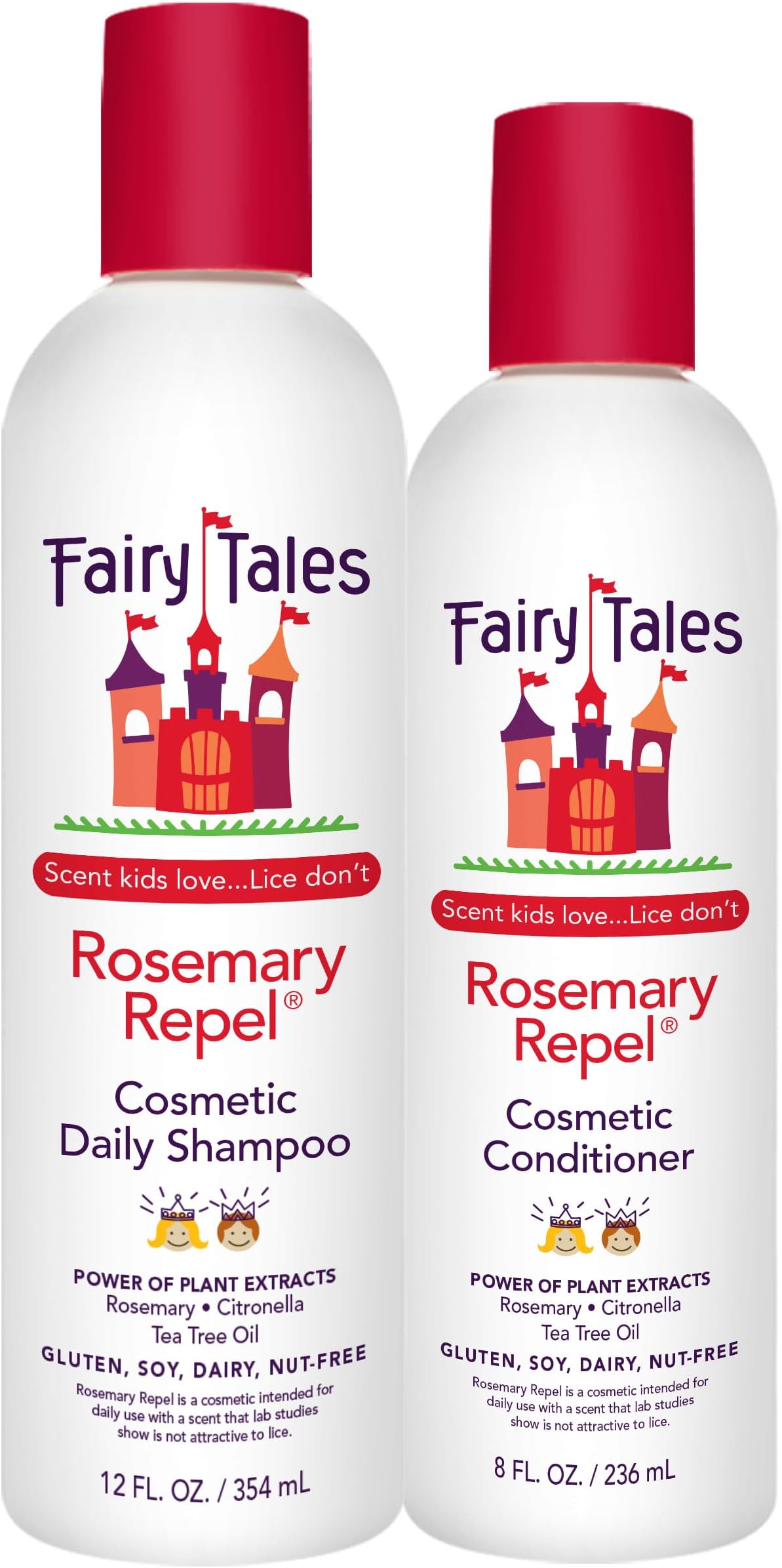 Rosemary Repel Creme 12 oz. Shampoo + 8 oz. Conditioner (Combo Deal)