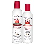 Fairy Tales Rosemary Repel Shampoo, 12 fl oz. and Conditioner, 8 fl oz. Duo Kids Like the Smell, Lice Do Not