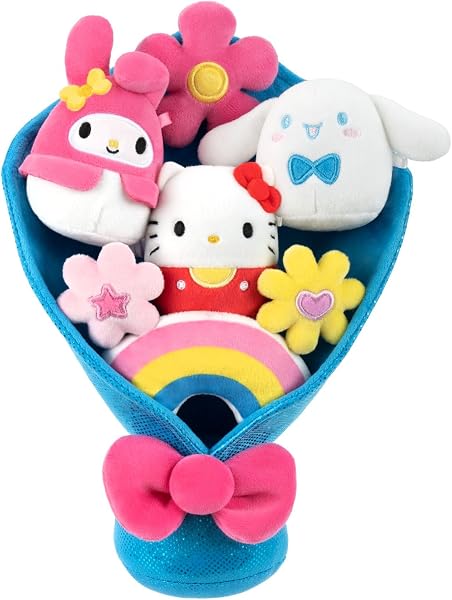 Squishmallows Bouquet Hello Kitty et Ses Amis Micromallows Original - 1