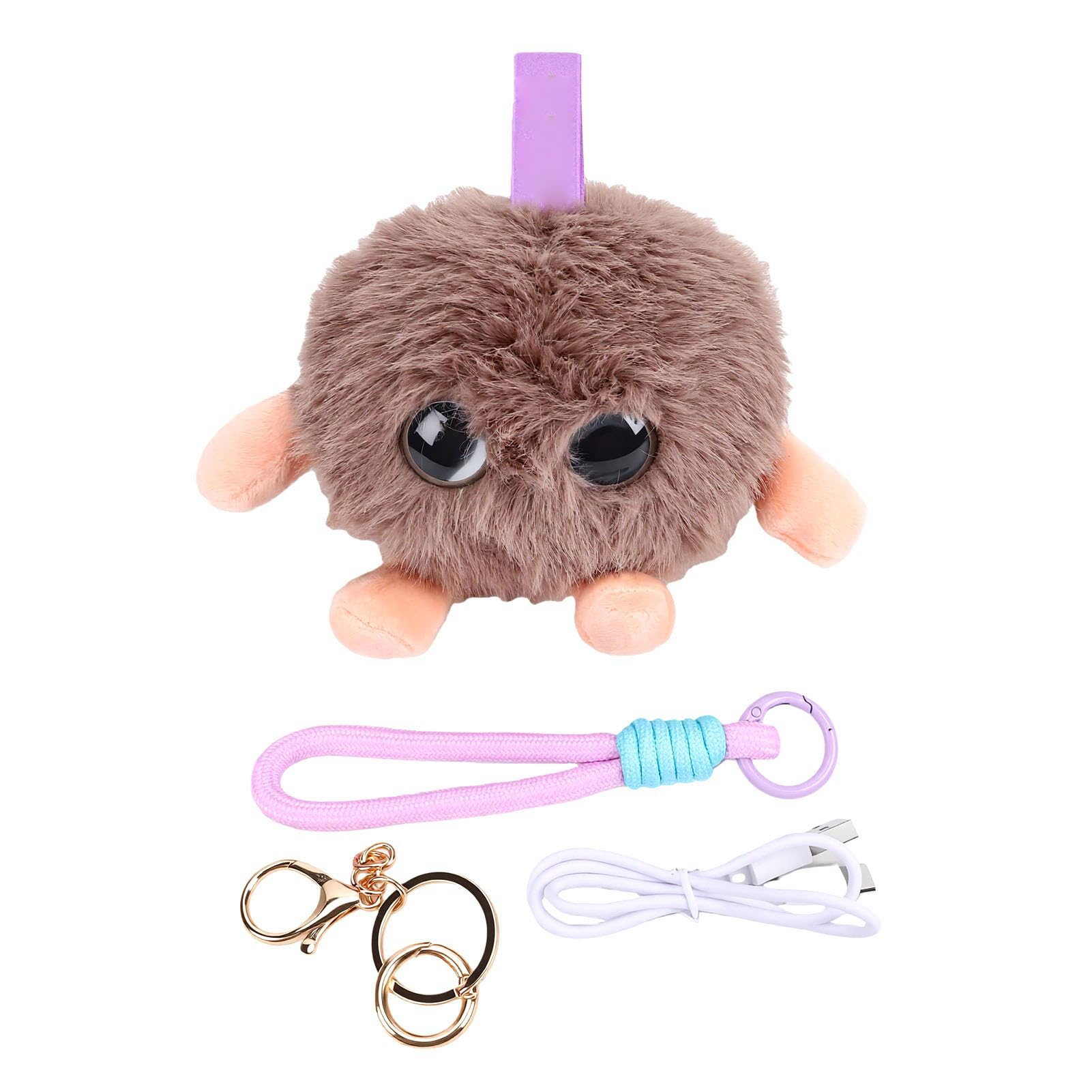 Muñeca Compañera de IA, Reconocimiento del Estado de ánimo Emocional, 66 Idiomas, Compatible con Juguete de Peluche Inteligente con IA, Juguete Robot de Apoyo Emocional con Tecnología de