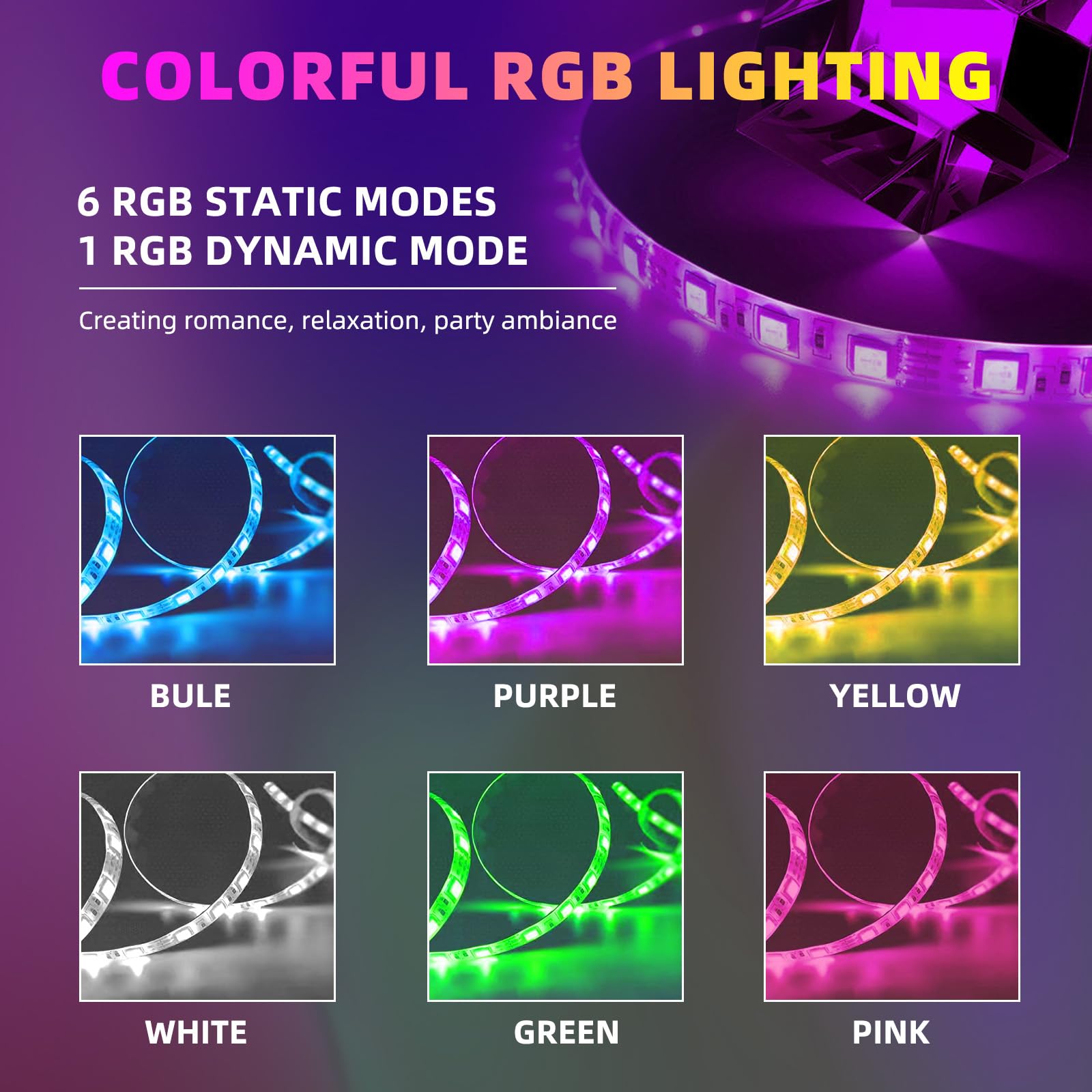 FENCHILIN Hollywood Espejo con iluminación y retroiluminación RGB, espejo de maquillaje con iluminación, 20 bombillas LED regulables, espejo grande con luz de cristal templado blanco, 100 x 80 cm
