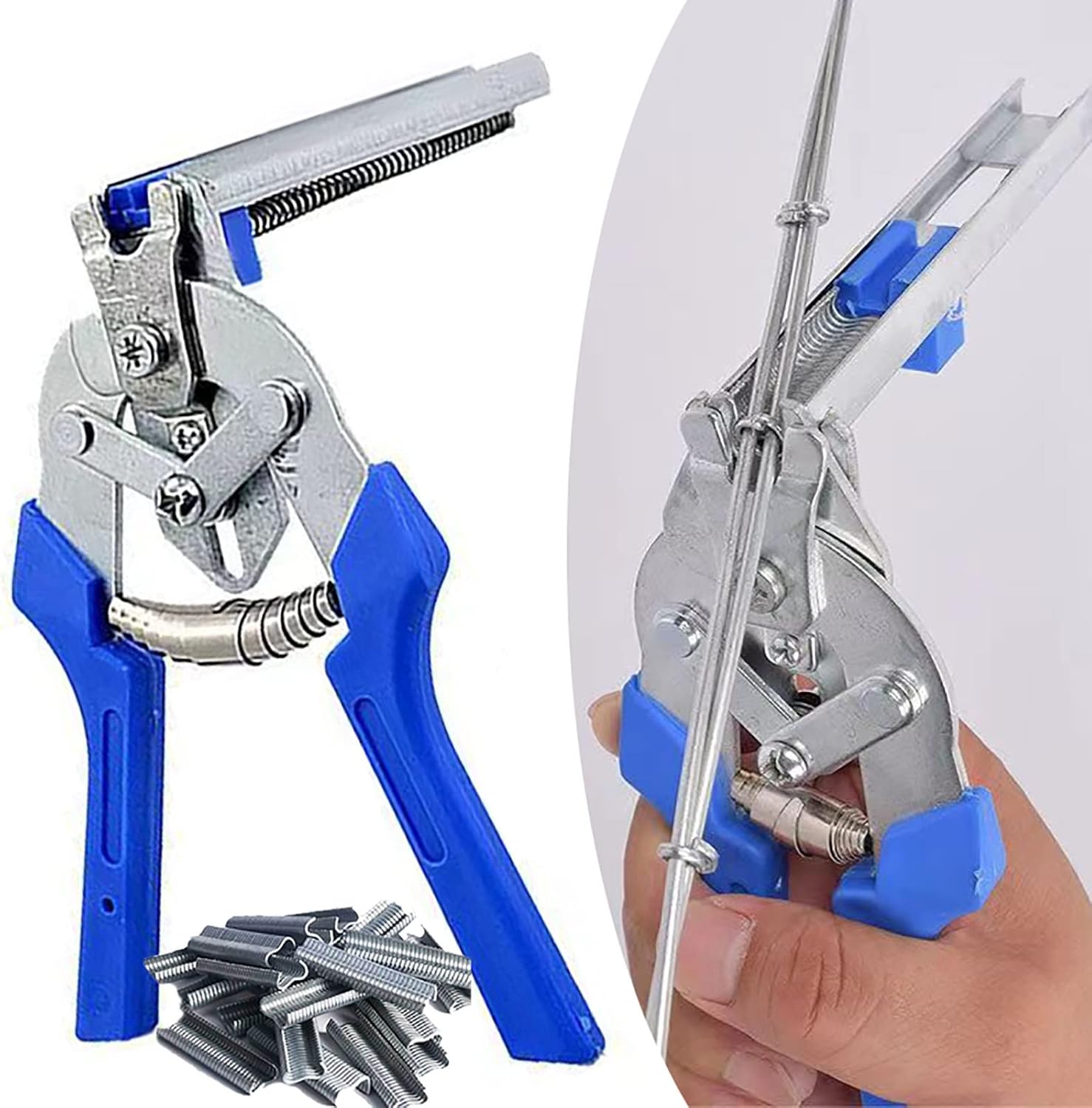 2023 Type M Nail Ring Pliers with 1800pcs Nails, Multifunction