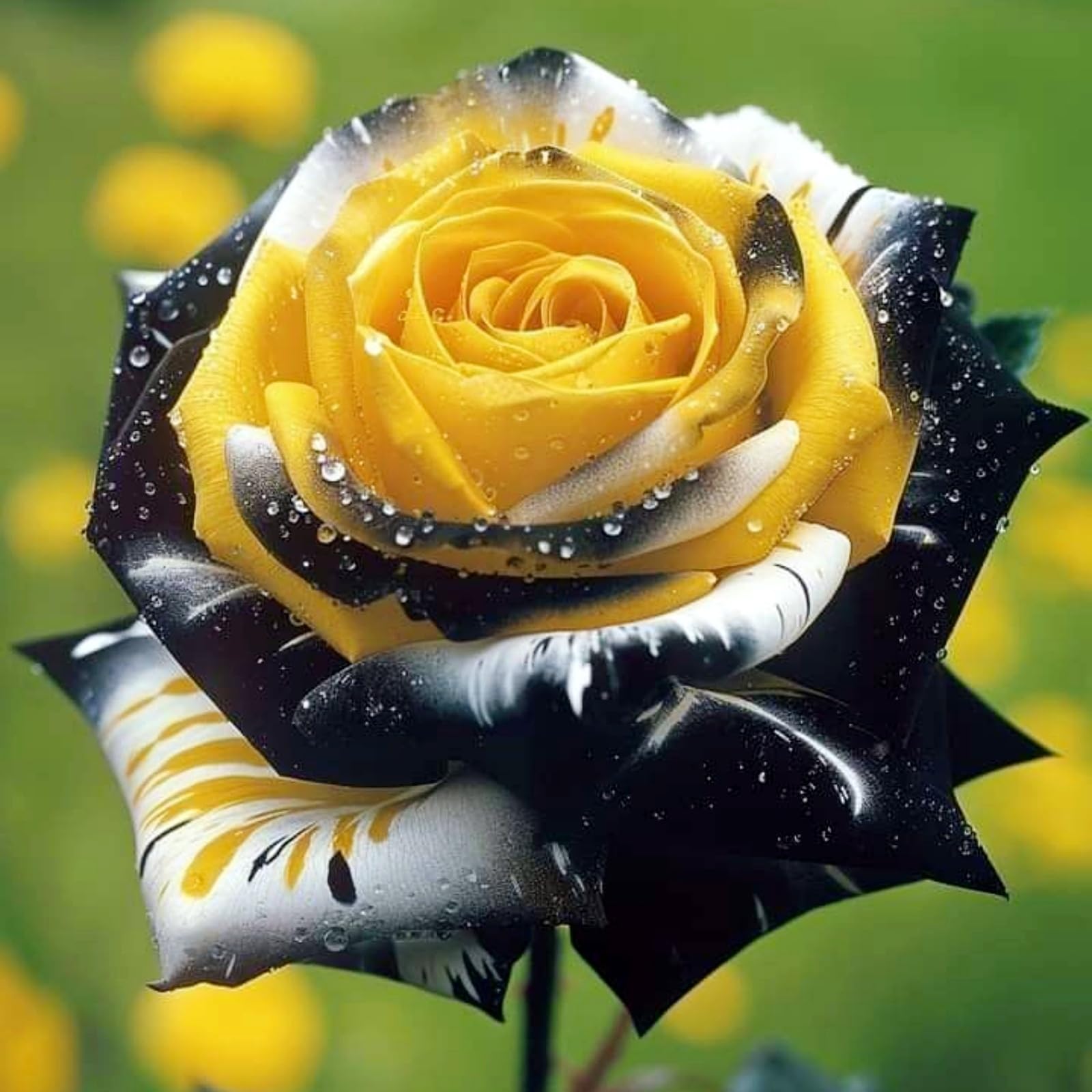 Excellent Rose Rhizome, Hardy Perennial, Garden Decoration, No Watering Required, Professional Planting, Suitable for Spring and Autumn-2 Rhizome-I