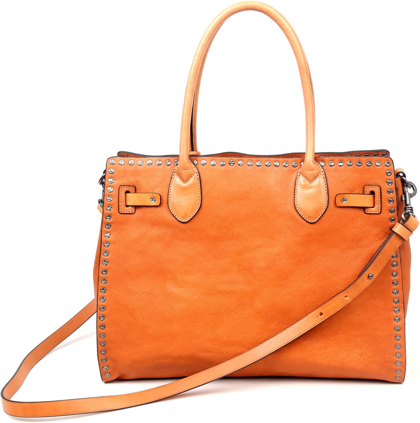 OLD TREND Westland Satchel Bag | Retro Vintage, Western Style | Genuine Leather, Cotton Lining, Luxurious Feel