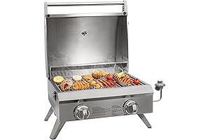 Hykolity Portable Tabletop Propane Grill