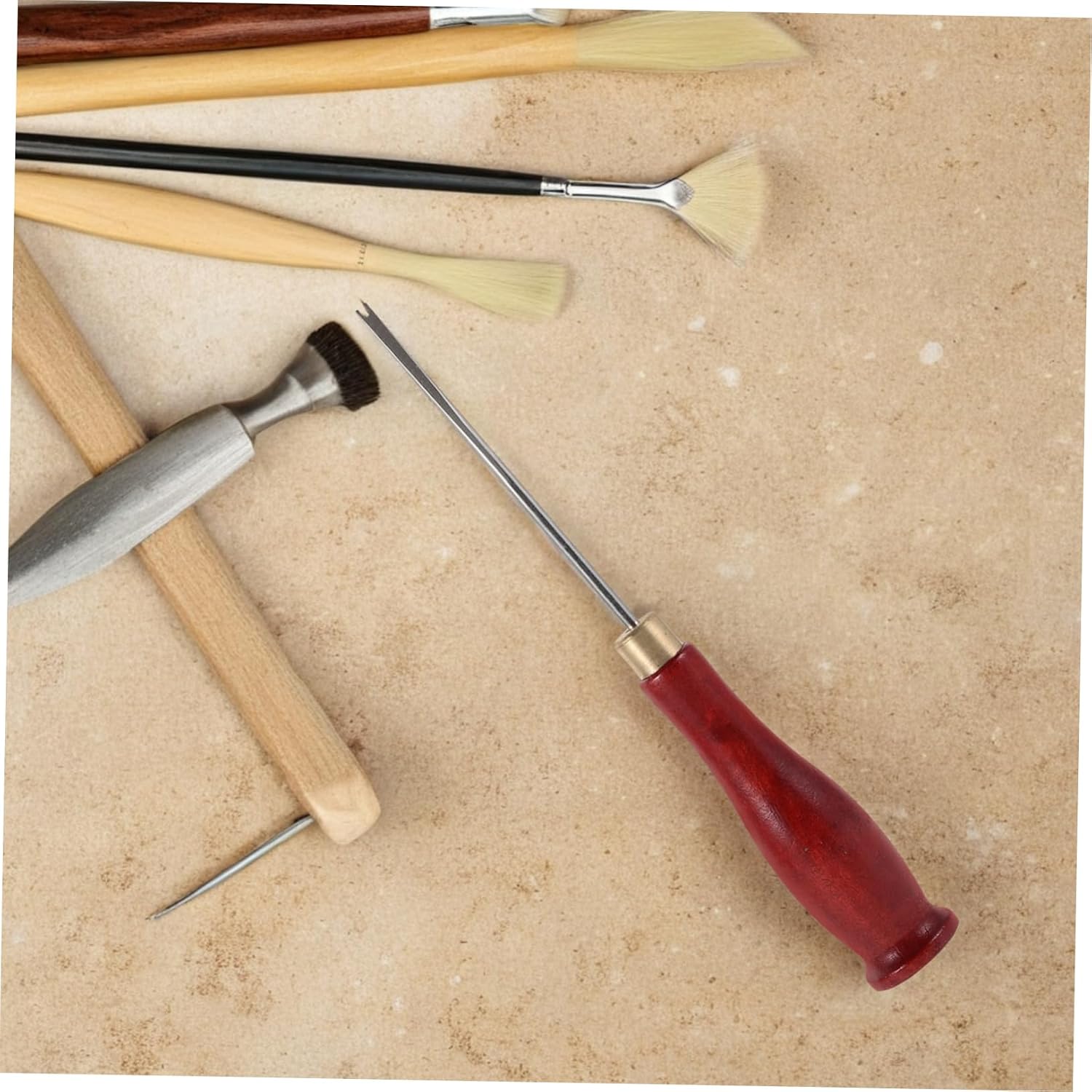 Artibetter Plush Stuffing Tool with Wooden Handle Efficient Craft Awl for Quick and Even Cotton Distribution DIY Projects Sewing Kits and Plush Making