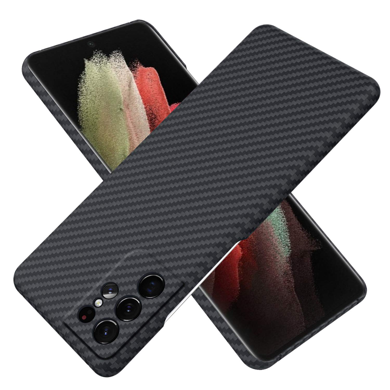 Cenmaso Slim Case For Galaxy S21ultra Camera Protection 100 Aramid