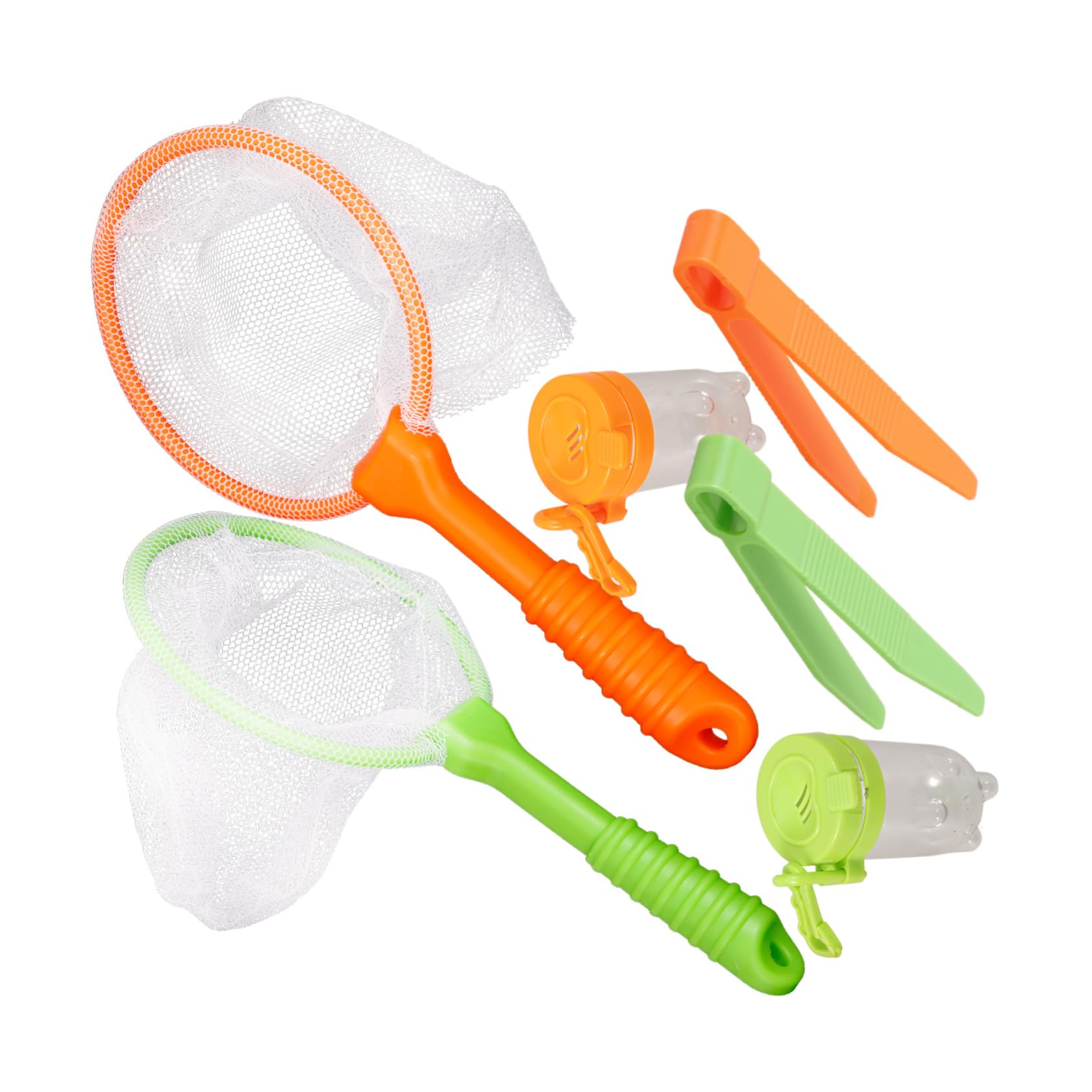 DECHOUS 2 Sets Catching Set Observation Cage Butterflies Cage Butterfly Camping for Flying Nets Handheld Kit Breathable Catching Net Netting Outdoor Butterflies Incubator Plastic