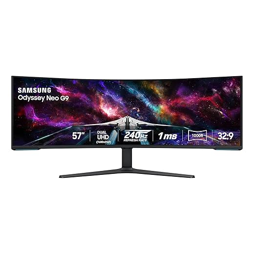 Samsung 57" Neo G9 Dual UHD Beast