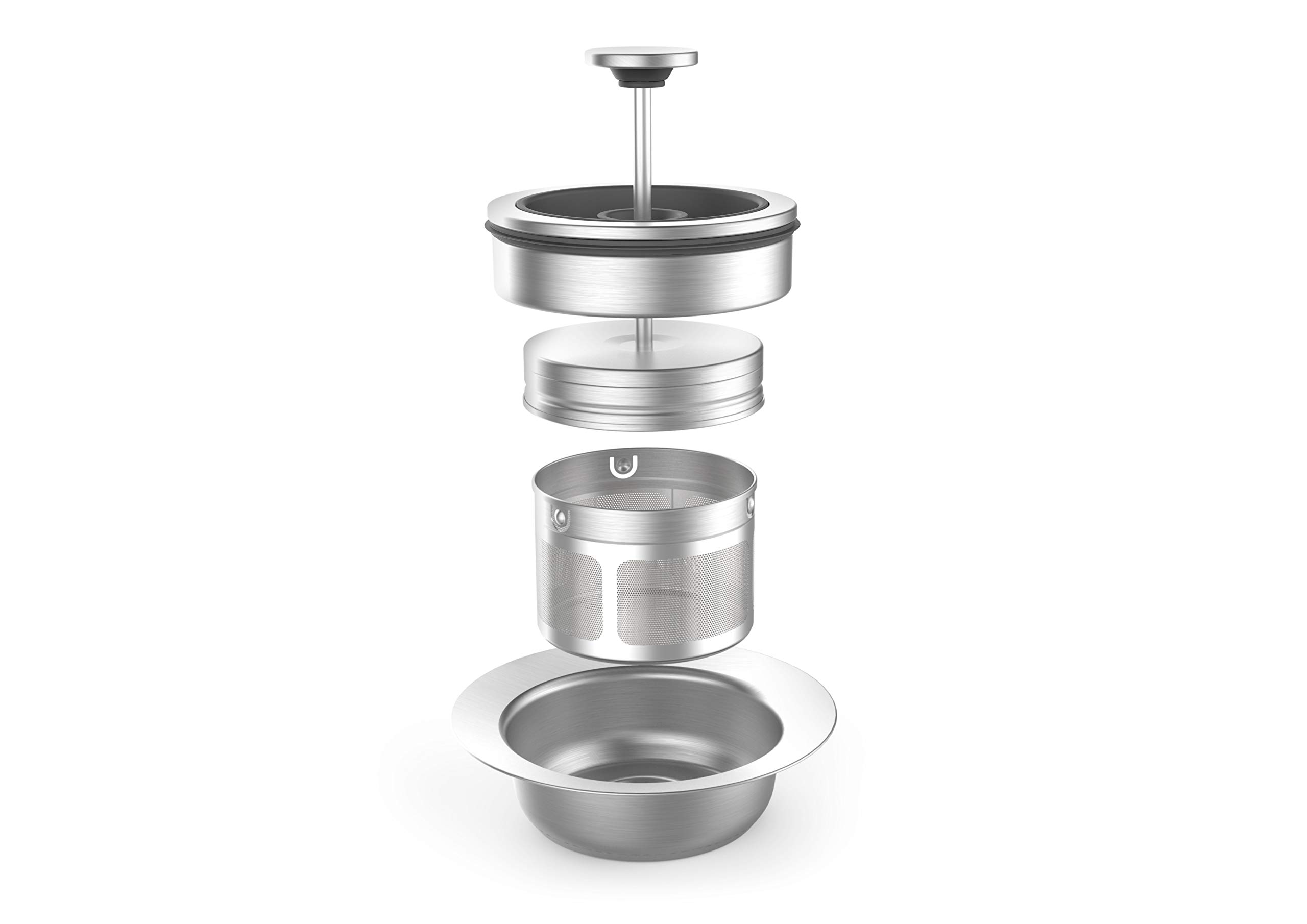 riviera&bar Cha Dao Expert Teekessel mit einstellbarer Temperatur, Hartglas und Edelstahl, leiser Modus, optimaler Tee-Aufguss, 1,5 l, 22 x 36,5 x 29,5 cm