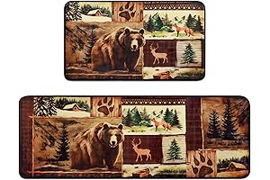 Teddy Bear Kitchen Rugs: Comfort and Charm for Your Rustic Abode