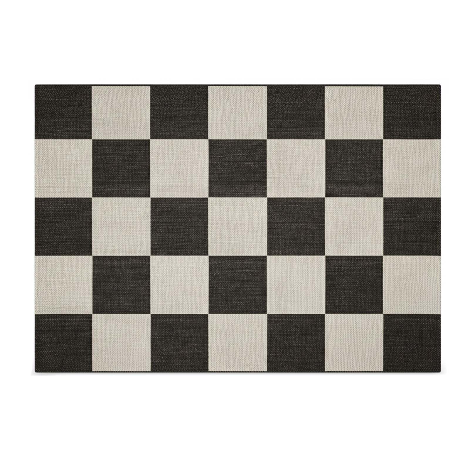 Tapis d'Extérieur, Grand Tapis en Velours Cristal avec sous-Couche Antidérapante, Moelleux et Léger, Tapis Facile à Nettoyer, pour Patio Jardin Terrasse Porche