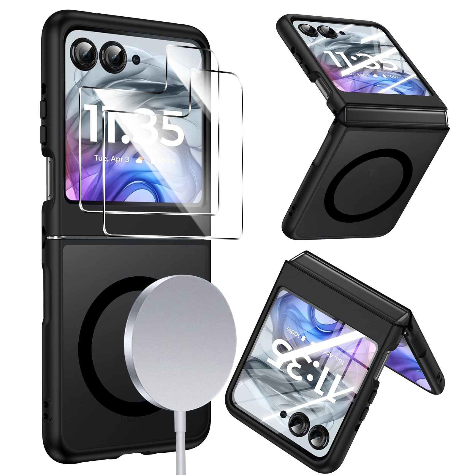 Photo 1 of LeYi for Motorola Razr 2025 Case with MagSafe
