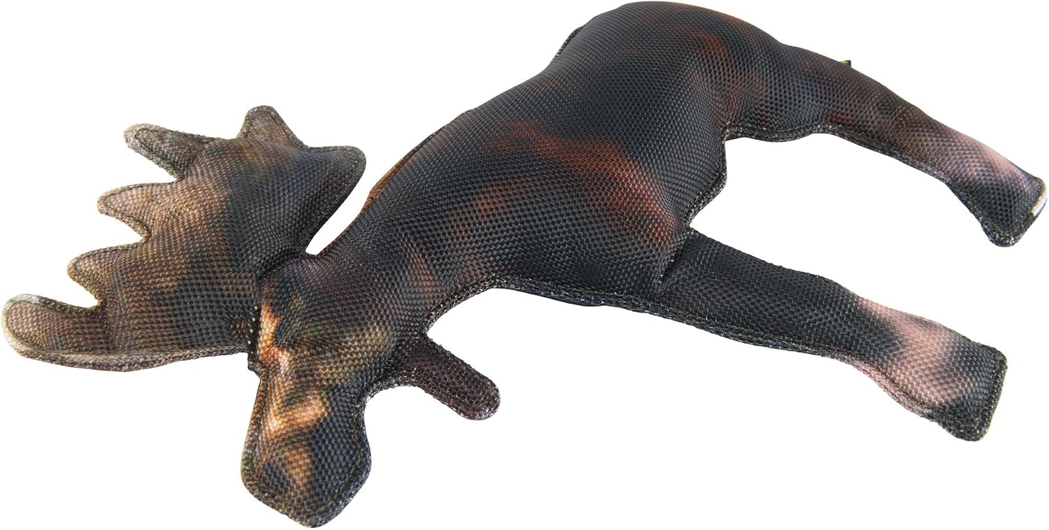 Browning Pet Toys, Durable Dog Toys for Tug and Fetch, Moose Fabric Squeaker Toy