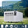 Portable Air Conditioner, Fast Cooling Air Conditioners Dehumidifier, Mini Protable Small Desktop Timeing Remote Control, Without Outdoor Unit Cold Air Conditioning Fans