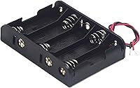 Vista 6 de Paquete de 2 5 pilas AA con cables, 5 soportes de batería AA con cables