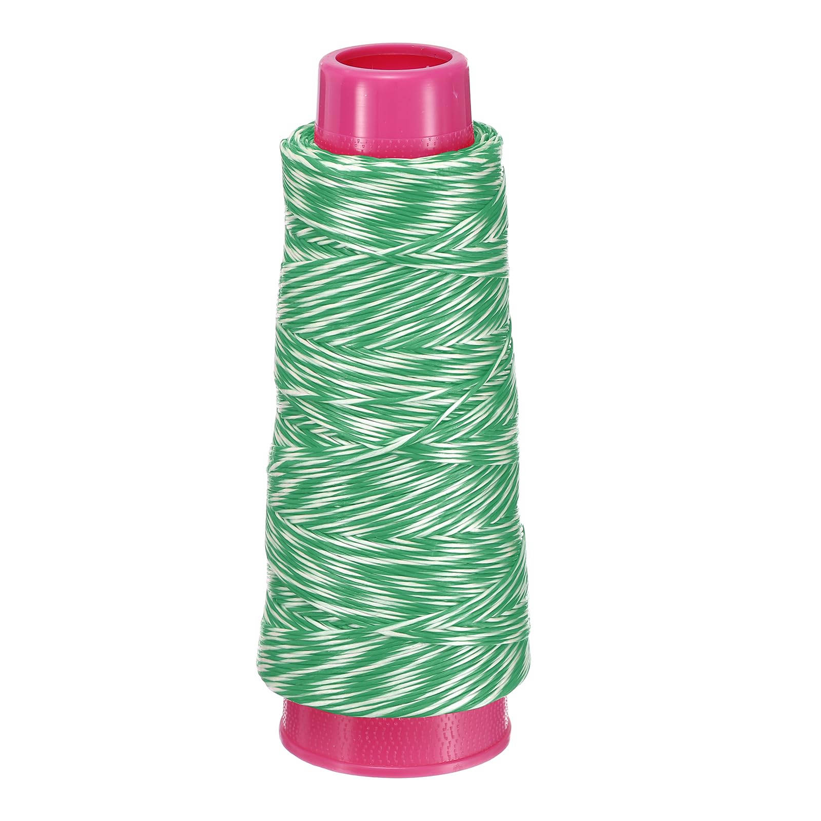 YELARXI Archery Bow String Serving Thread, 0.03" Dia Durable Bowstring Thread Accessories 131 Yard/120M & 1600D PE & White/Green-Fitting For(Tying Peep Sight Nock/Compound/Recurve Bow)