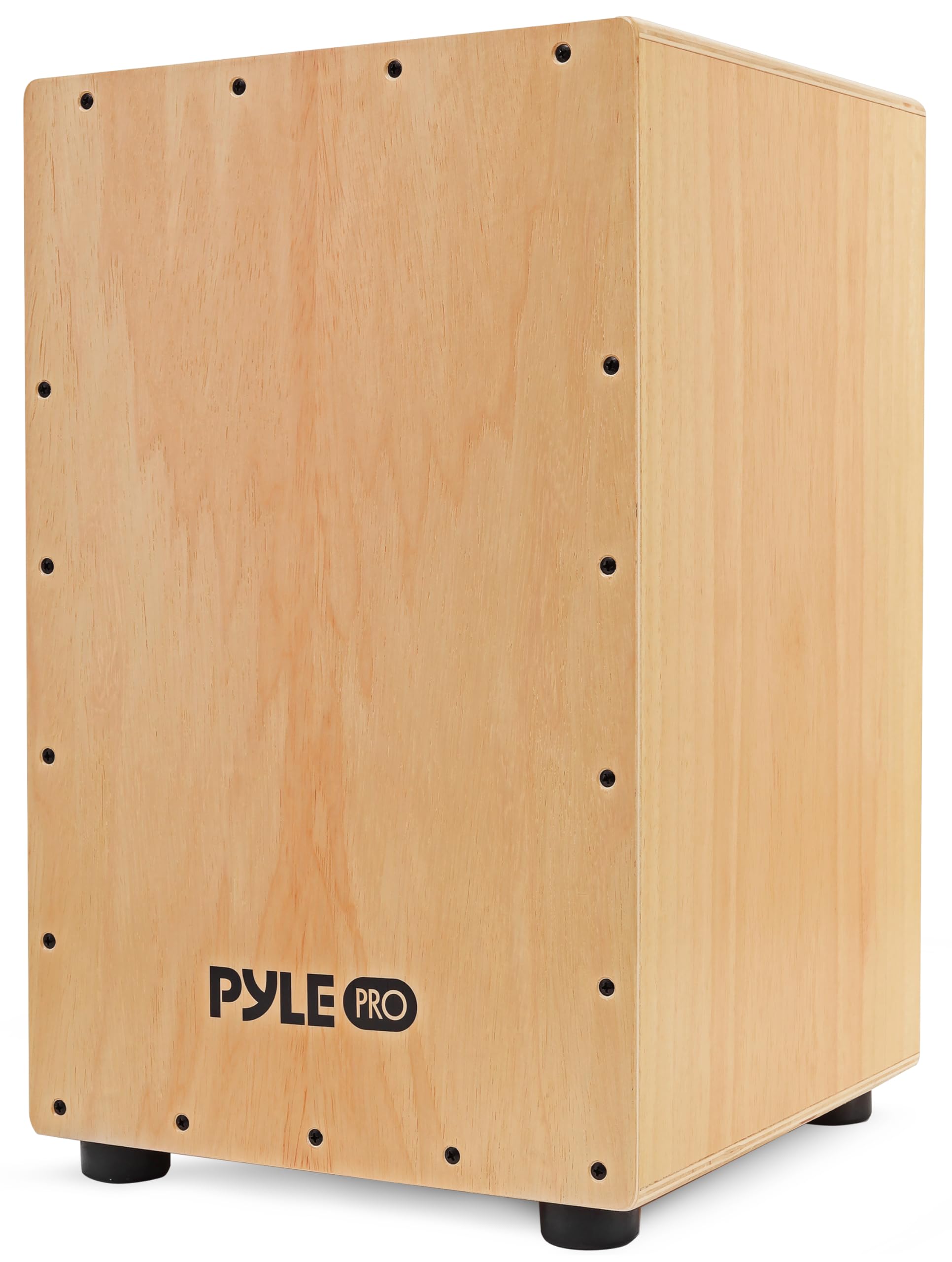 Cajon-Wooden Percussion Box, with Internal Guitar Strings, Full Size, 12.0’’ x 12.0’’ x 18.0’’ (PCJD18)