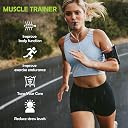 VARENYYA Portable Respiratory Trainer-Exercise Device Respiratory Muscle Training Improve Breathing Capacity Easy to Clean.Adjustable to Different Fitness Need (Black) gallery image