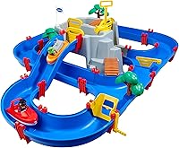 Vista 1 de BIG Spielwarenfabrik, marca AquaPlay AquaPlay - Conjunto de juego de agua Mountain Lake, azul