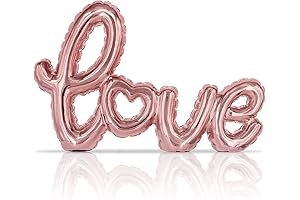 Tiny Pink Love Signs for Valentines Day Decor