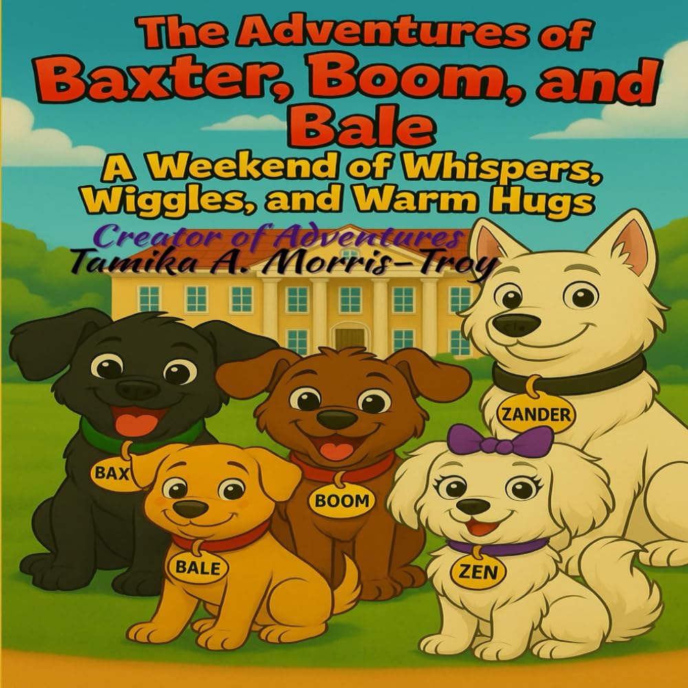 The Adventures of Baxter, Boom, and Bale: A Weekend of Whispers, Wiggles, and Warm Hugs