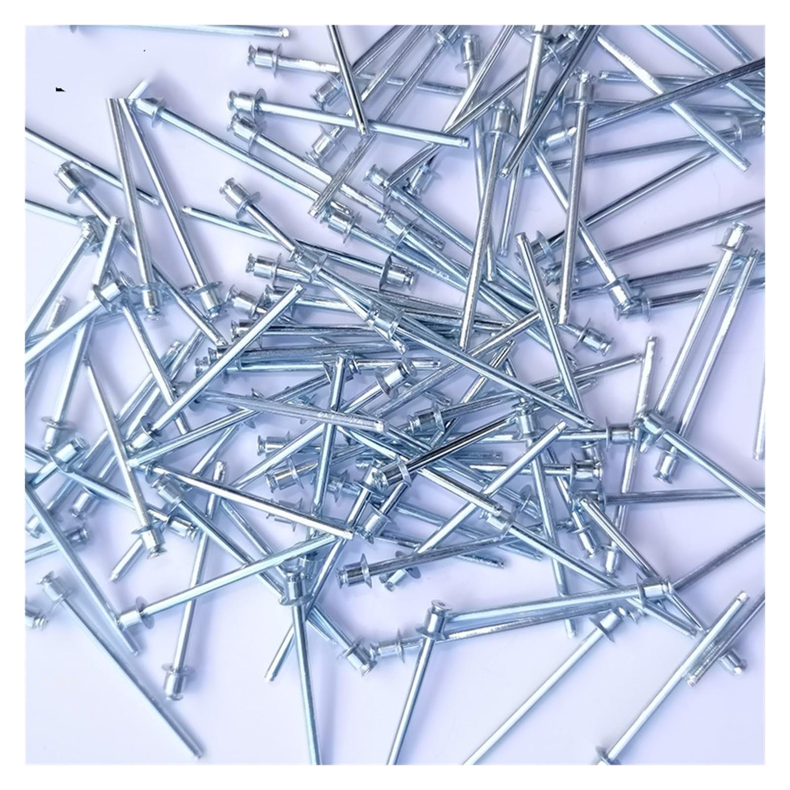 rivets à enfoncer, Circuit Imprimé En Acier Au Carbone À Double Tête Fraisée, 100 Rivets Aveugles 2.4mm,3.0mm,.2mm