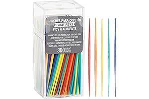Creative Converting Assorted Plastic Picks, Assorted Colors