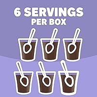 Vista 6 de Jell-O pudín instantáneo y relleno para pastel, sabor Chocolate, 5.9 oz