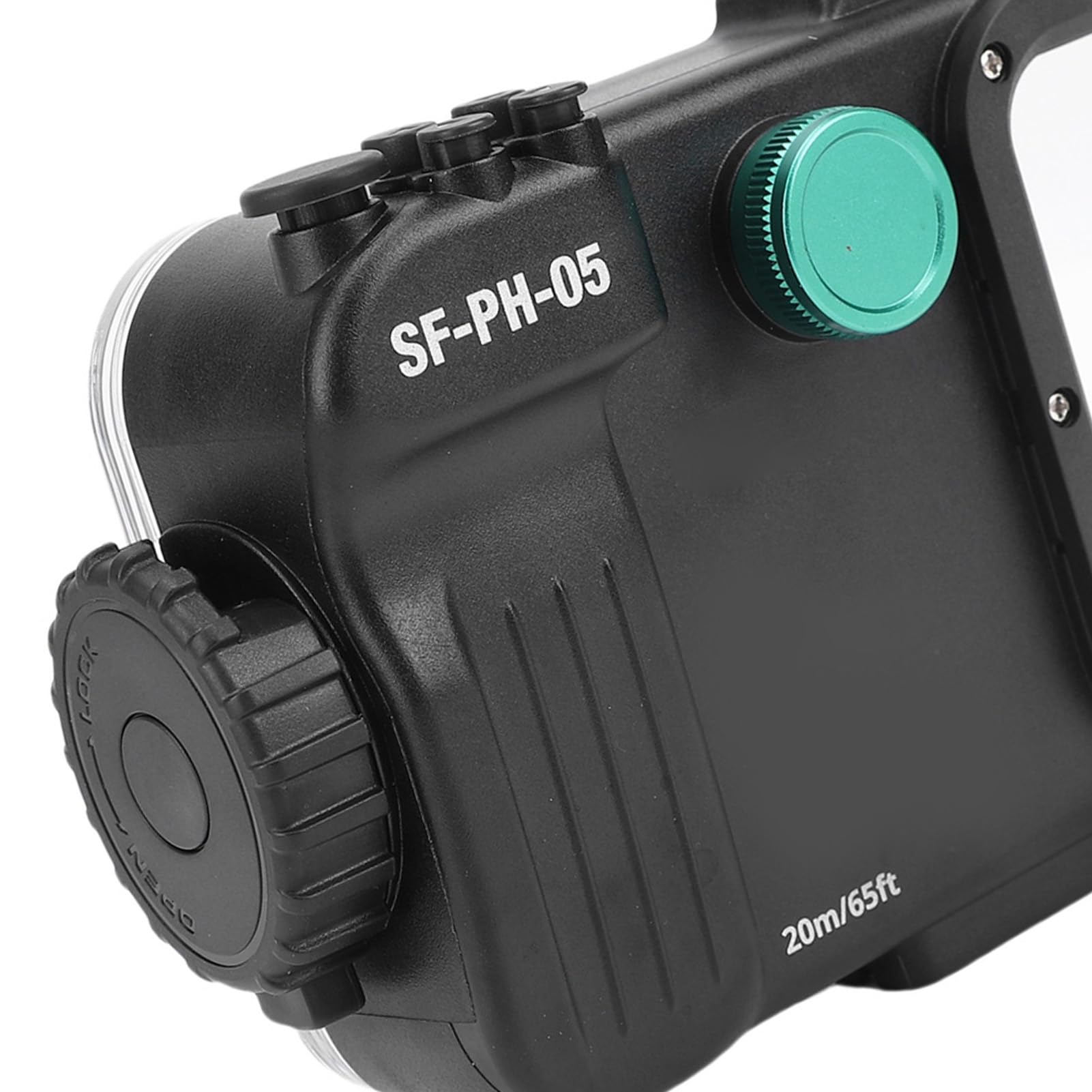 Jiawu Custodia Subacquea Impermeabile Universale per Telefono con Struttura Robusta e Design Antiappannamento Impermeabile Fino a 20 M per attività di Snorkeling e Immersioni Profonde per IOS 13 14