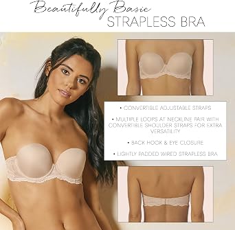 OnGossamer Beautifully Basic Strapless Bra Bra