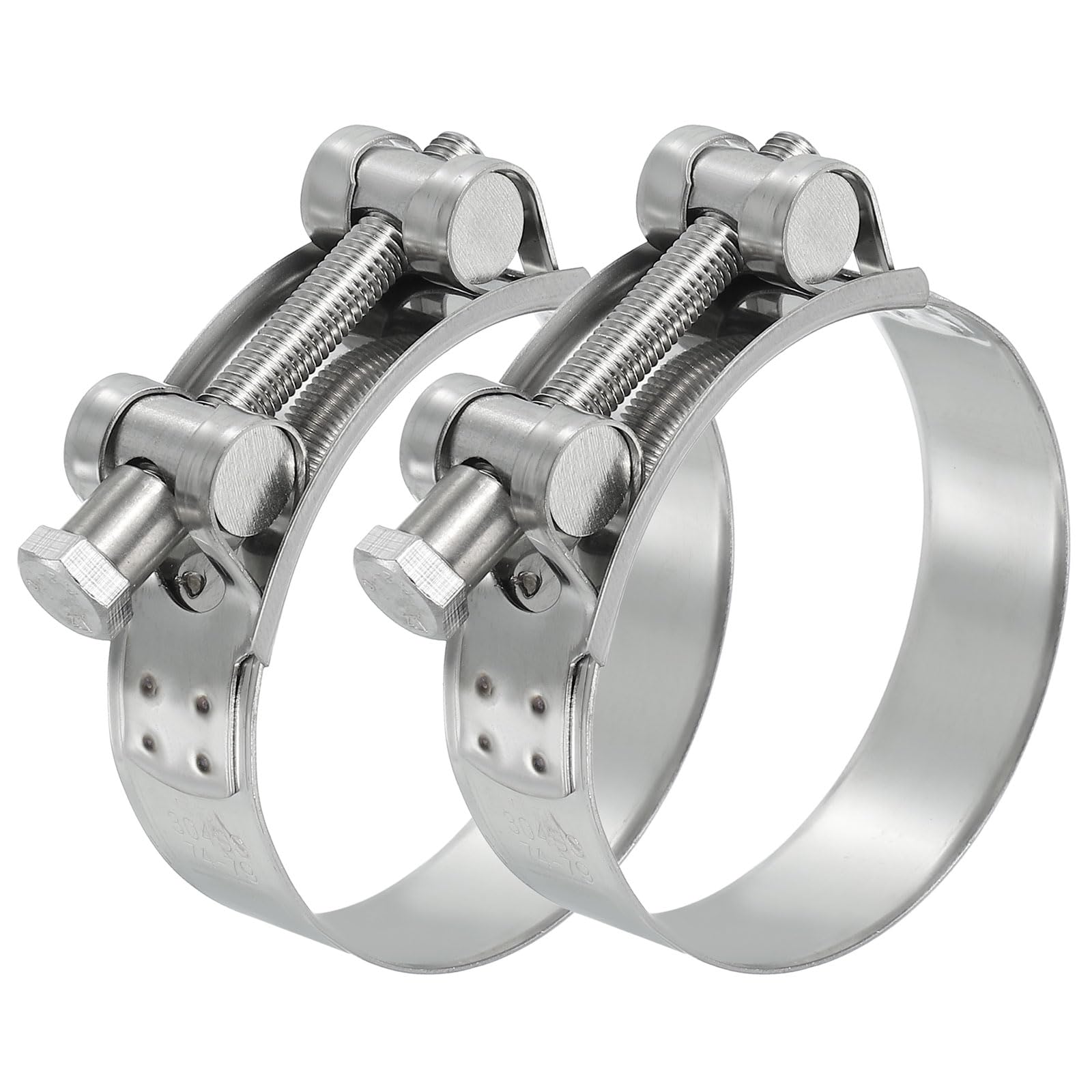 Collier de serrage en T 74-79mm en acier inoxydable 304 haute performance PATIKIL