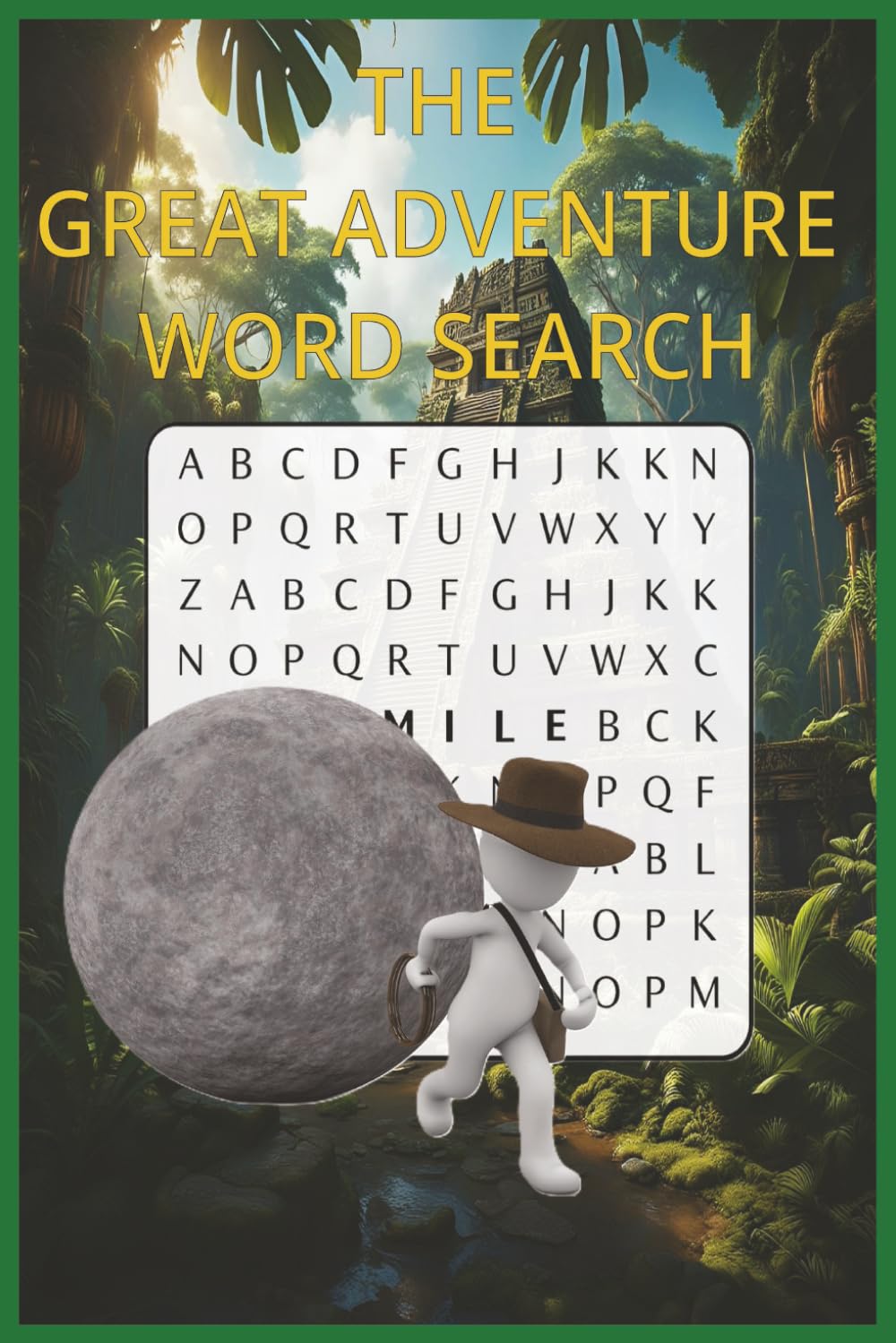 The Great Adventure Word Search: Fun, Adventure Word Search, Adventure Puzzle Book, For Kids, For Adults, For Teens