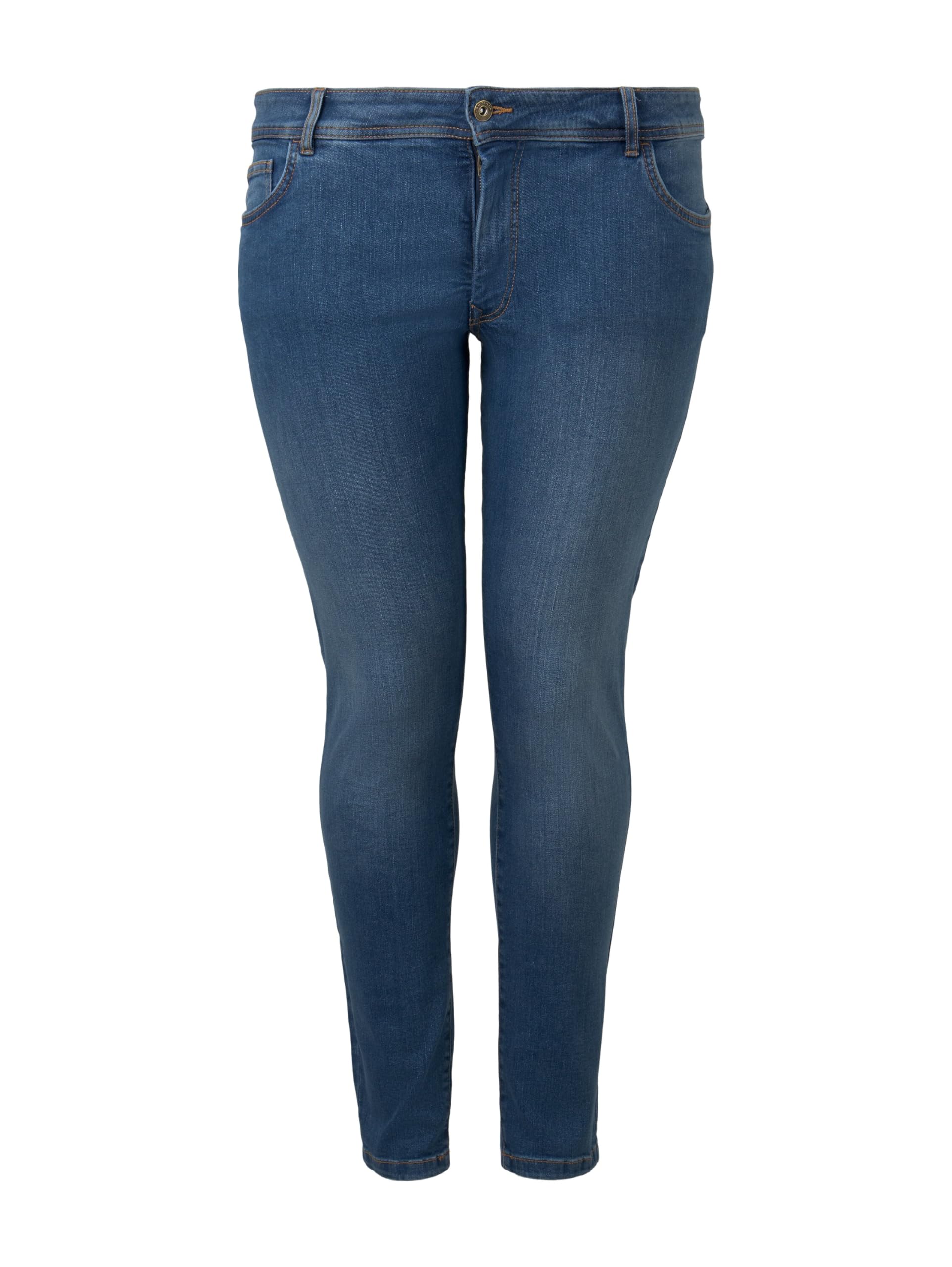 Tom Tailor Damen Plussize Skinny Jeans mit Stretch