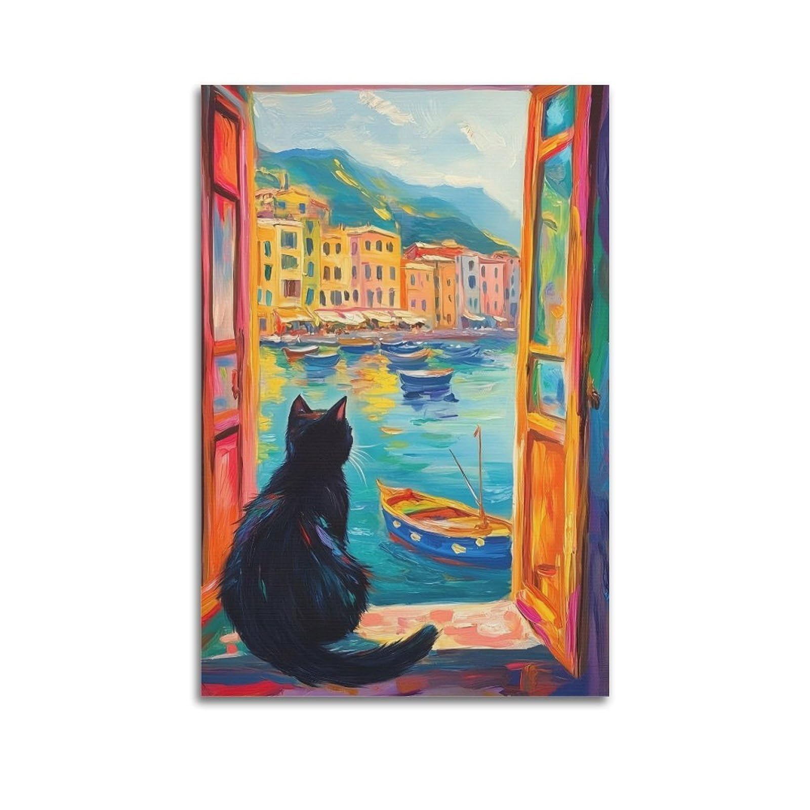 JoenTdrn Henri Matisse Aesthetic Canvas Wall Art Print Home Decor for Bedroom Living Room24x36inch(60x90cm) Unframe-style