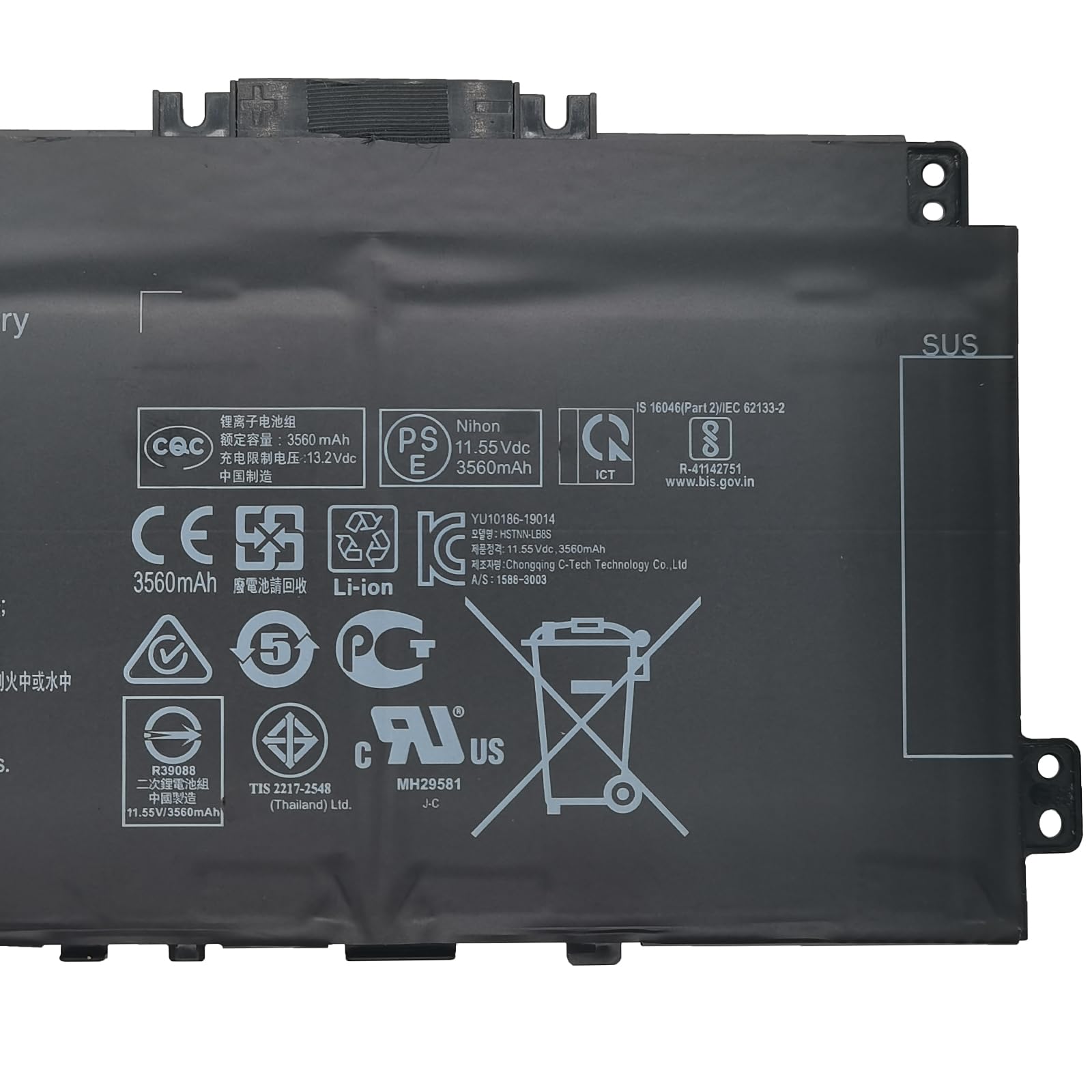 Amazon.com: EPYOBW PV03XL Laptop Battery 43.3Wh PP03XL HSTNN-LB8S