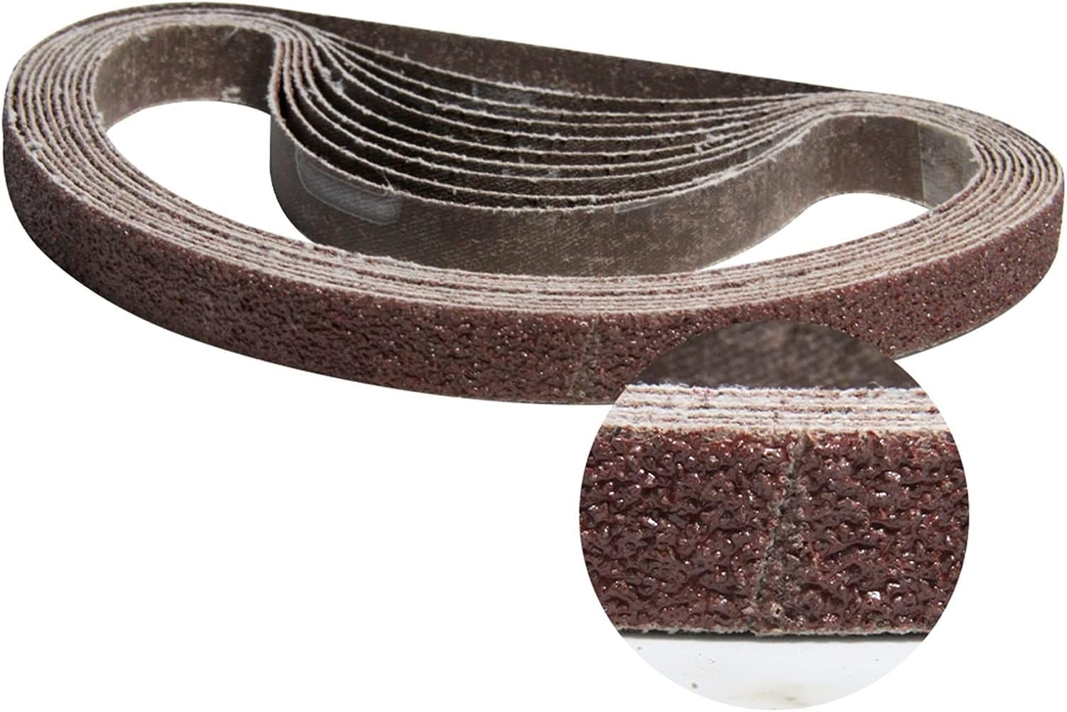 Rolka papieru ściernego, drobny papier ścierny, 10 szt. 13x457mm taśma szlifierska 1/2"x18" papier ścierny polerowanie ścierne obróbka drewna szlifierka mechaniczna akcesoria narzędziowe do obróbki dr