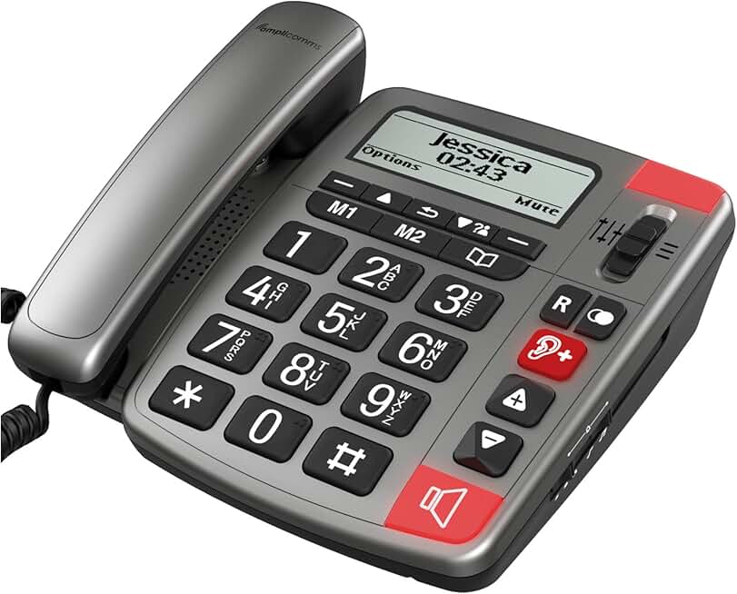 Amazon.co.uk phone amplifier for hard of hearing