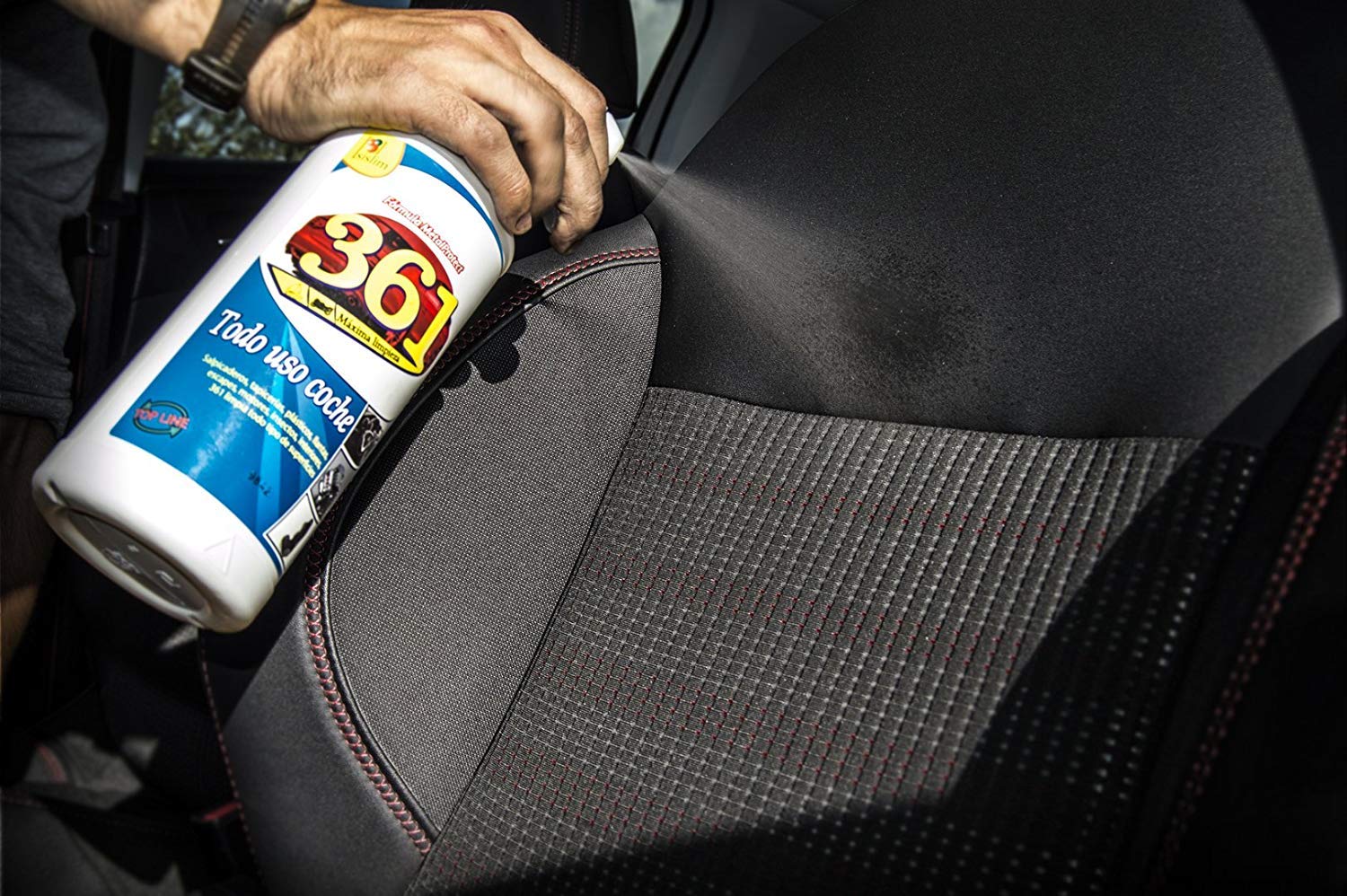 Sisbrill 361 Todo Uso Coche Limpiador 750 ml Interior y Exterior