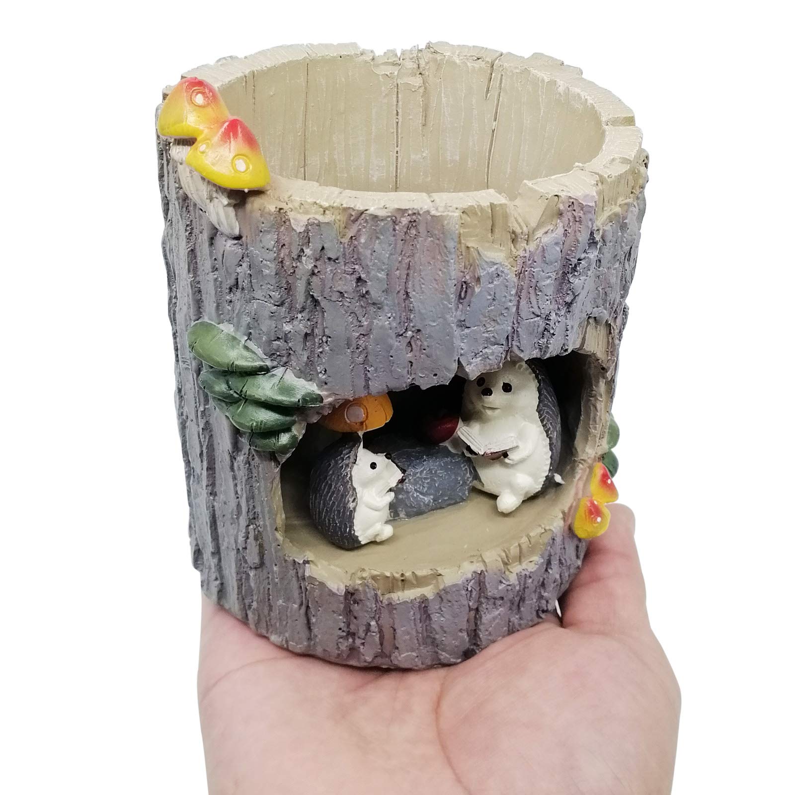 樹脂多肉植物ポット、ハリネズミ多肉植物プランター/植木鉢/植木鉢